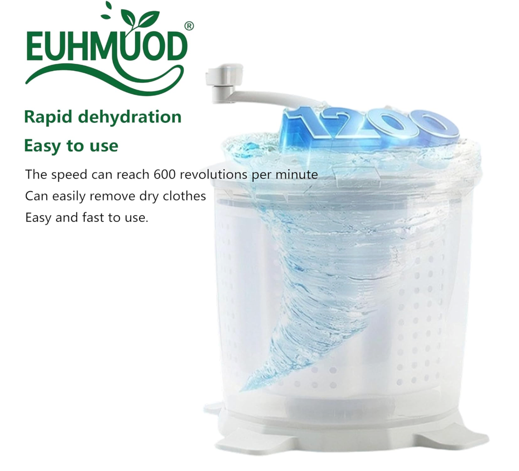 Manual Laundry Washer with Spin Dryer