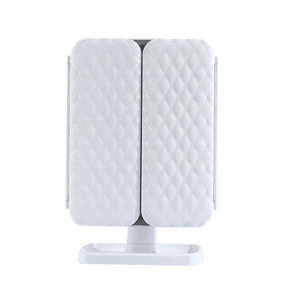 Multifold LED Makeup Mirror