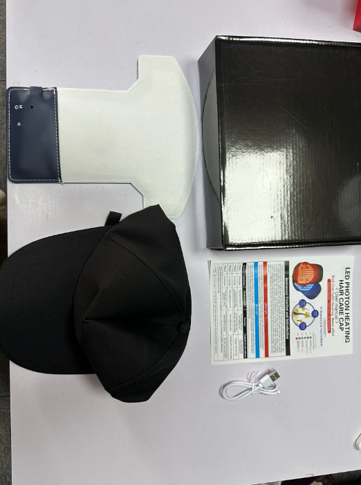 Rechargeable Red & Blue Light Therapy Hair Cap
