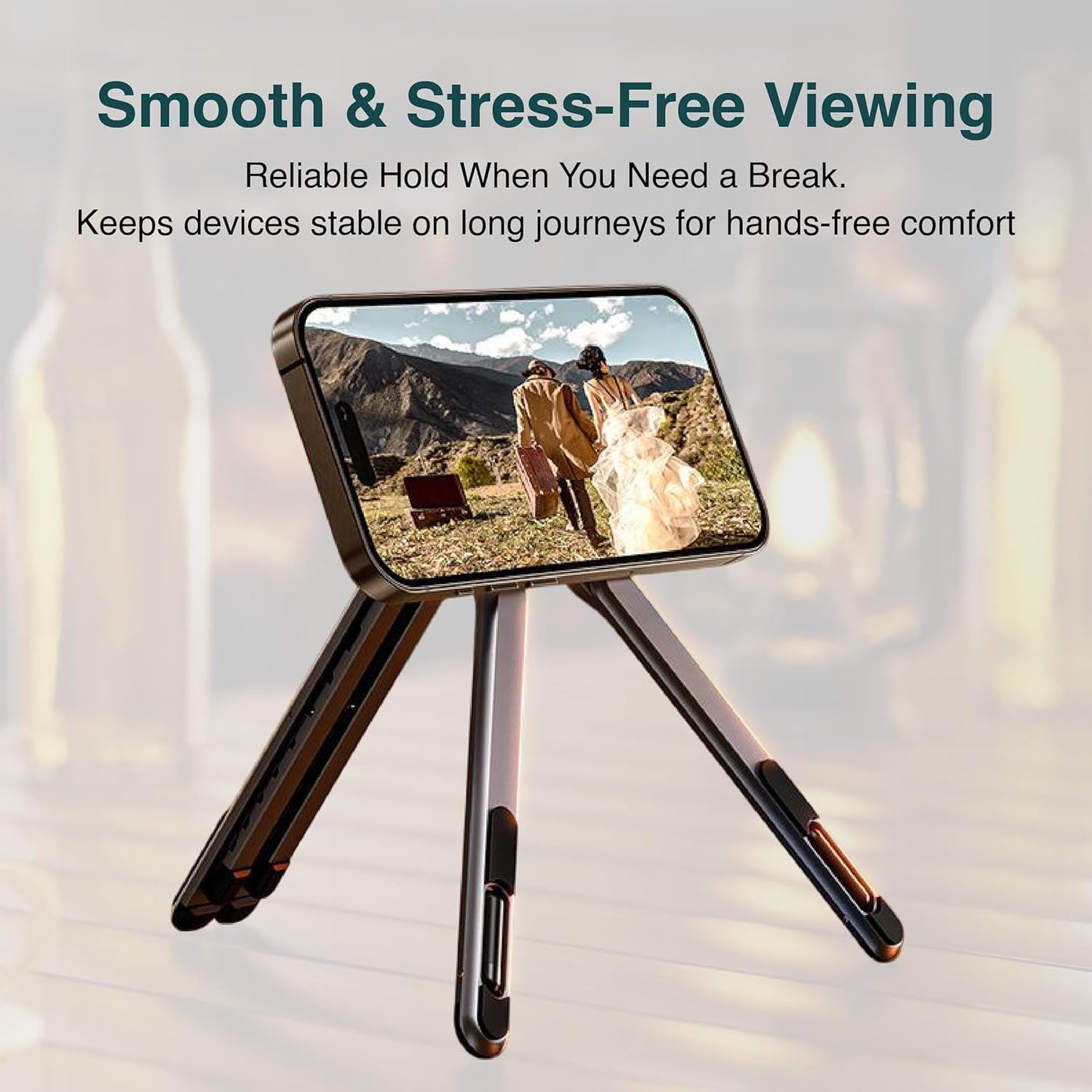 Folding Adjustable ABS Material Laptop Stand