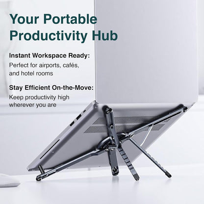 Folding Adjustable ABS Material Laptop Stand
